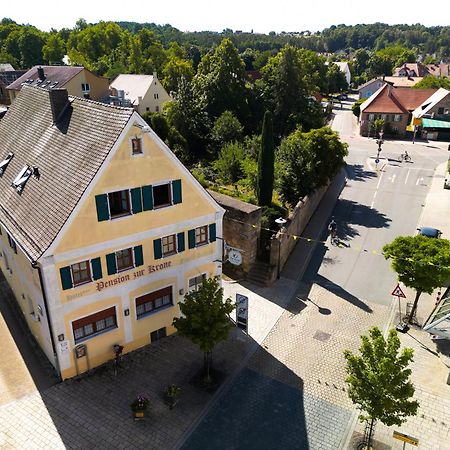 Hotel Garni Und Apartments Zur Krone Hilpoltstein Bagian luar foto