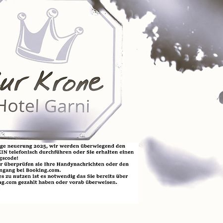 Hotel Garni Und Apartments Zur Krone Hilpoltstein Bagian luar foto